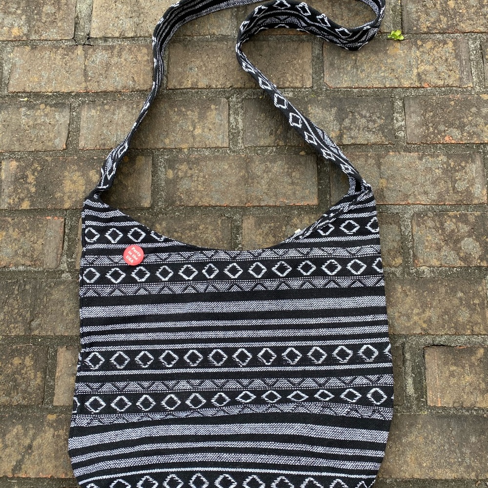 Baja Bag Slouch Purse Hippy Festival Cross Body